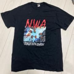 NWA Straight Outta Compton Tシャツ ブラックのサムネイル