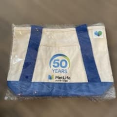 メットライフ生命　50周年記念　オリジナルトートバッグ　MetLifeのサムネイル