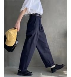 natiam チノパン　ネイビーのサムネイル