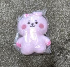 BT21 ぬいぐるみ ピンク cookyのサムネイル