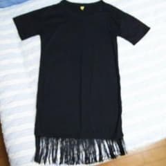 こんにゃくさん専用   Tシャツフリンジワンピースのサムネイル