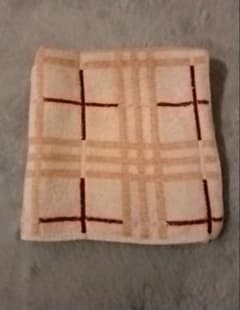 BURBERRY チェック柄 タオルハンカチ ベージュのサムネイル