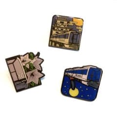 リニモ　ピンバッチ3個セットのサムネイル