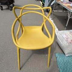 Kartell イエローチェア モダンデザイン Kartell イエローチェア モダンデザイン - メルカリ