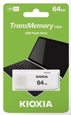 【新品】KIOXIA TransMemory U202 64GB USBメモリのサムネイル
