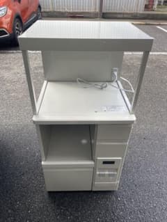 ‼️14日受取可能な方は2000円OFF‼️MK精工 米びつ付きレンジ台 本日受取可能な方は2000円OFF‼️MK精工 米びつ付きレンジ台 - メルカリ