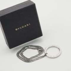 極美品 BVLGARI ブルガリ キーリング ビーゼロワン SV925 箱付. BVLGARI】ブルガリ キーリング ビーゼロワン SV925 箱・チェーン付
