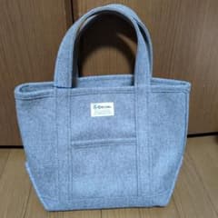 新品＊ORCIVAL オーシバル メルトントートバッグ スモール ベージュ 