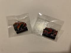 EXPO FIRE 消防車 ピンバッジ 2個セット 大阪・関西万博 非売品 - メルカリ