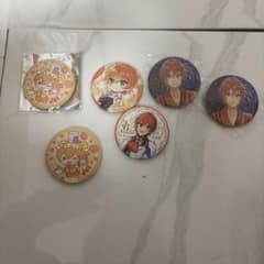 キャラクター缶バッジ 6個セットのサムネイル