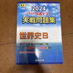 駿台　2024 大学入学共通テスト 世界史B 問題集のサムネイル