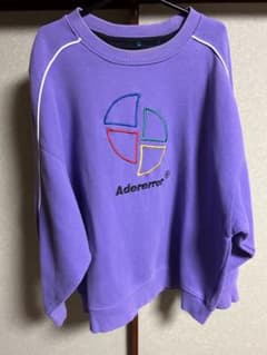 Adererror アーダーエラー 18AWパープルスライススウェット - メルカリ