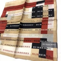 BURBERRY バーバリー ハンカチ ロゴ タイポグラフィ モダン コレクターのサムネイル
