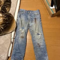 Wrangler デニムパンツ ダメージ加工のサムネイル