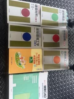 建築専門書と社会福祉士試験対策本セットのサムネイル