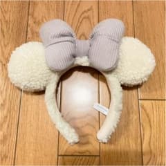 ミニーちゃん ディズニー　カチューシャ ボアのサムネイル