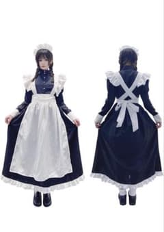 ロング丈 クラシックメイド服 コスプレ衣装 XLのサムネイル