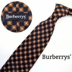 Burberrys' シルクネクタイ ブロックチェック 格子柄のサムネイル