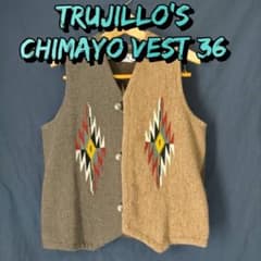 TRUJILLO'S トルフィリオス チマヨベスト 40 USA製 □専用【定価7万円以上・USA製】TRUJILLO'S トルフィリオス ベスト