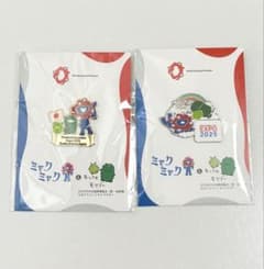 関西万博大阪 EXPO2025ミャクミャクモリゾー・キッコロピンバッジ 大阪 関西万博 ピンバッジ ミャクミャク & モリゾー・キッコロ ハート