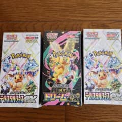ポケモンカードゲーム テラスタルフェスex メガドリームex シュリンク