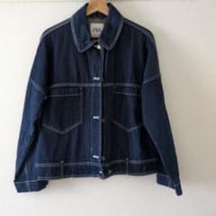 ZARA デニムジャケット インディゴブルー Mサイズ - メルカリ