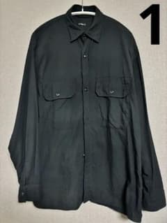 comoli 2021ss ベタシャンCPOシャツ　サイズ1 comoli 2021ss ベタシャンCPOシャツ サイズ1 - メルカリ