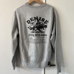 denise car service スウェット champion リバース - メルカリ
