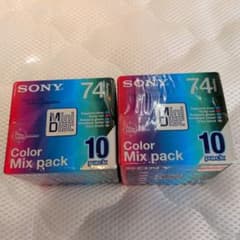 SONY 録音用ミニディスク 74分 10枚パック 2個セットのサムネイル