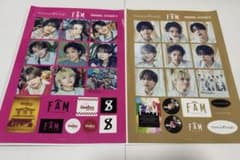 timelesz FAM オリジナルステッカーA&B 2枚セットのサムネイル