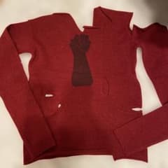 d*9様 Vivienne Westwood フィストデザイン 長袖ニットのサムネイル