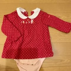 ミキハウス ロンパース ボディシャツ 80のサムネイル