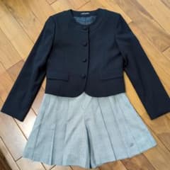 pom ponette ネイビー スーツ・ブレザー キュロット - メルカリ