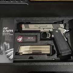 超美品】東京マルイ Hi-CAPA Custom DUAL STAINLESS - メルカリ