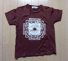 プリントTシャツ 茶色のサムネイル