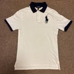 Polo Ralph Lauren ポロシャツ ホワイト ネイビーのサムネイル