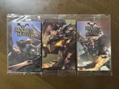 몬스터 헌터 20th anniversary 웨이퍼 카드 리오레우스