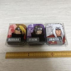 デイダラ　イタチ　自来也　缶　ブリキ　小物入れのサムネイル