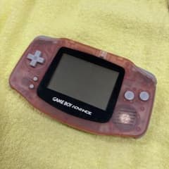 【動作確認済み】ゲームボーイアドバンス ミルキーピンク 本体 箱 説明書付きのサムネイル