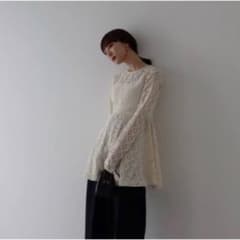 louren russel lace peplum blouse レースペプラムのサムネイル