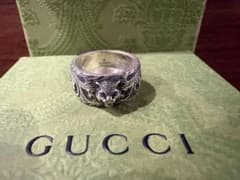GUCCI キャットヘッド アラベスク リングのサムネイル