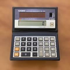 昭和レトロ カシオSL-120 電卓 - メルカリ