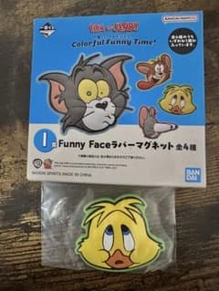 이치 반 쿠지 톰과 제리 I 상 Funny Face 고무 자석