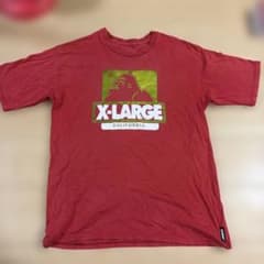 X-LARGE グラフィックTシャツ Lサイズ 赤