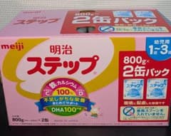 메이지 스텝 800g×2캔 팩 유통기한 2027년 08월