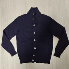 ZANONEザノーネ【伊】キョートモデル定番スタンドカラー ネイビー44