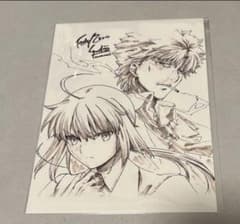 Fate zero ufotable 衛宮切嗣 セイバー イラストカード - メルカリ