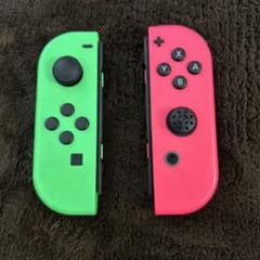 ジャンク品 Switch Joy-Con ネオングリーン/ネオンピンク - メルカリ