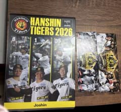 阪神タイガース 2026 紙クリアファイル 、ステッカーJoshin 非売品