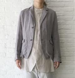 新品 pas de calais パドカレ / 先染め リネンツイルジャケット - メルカリ